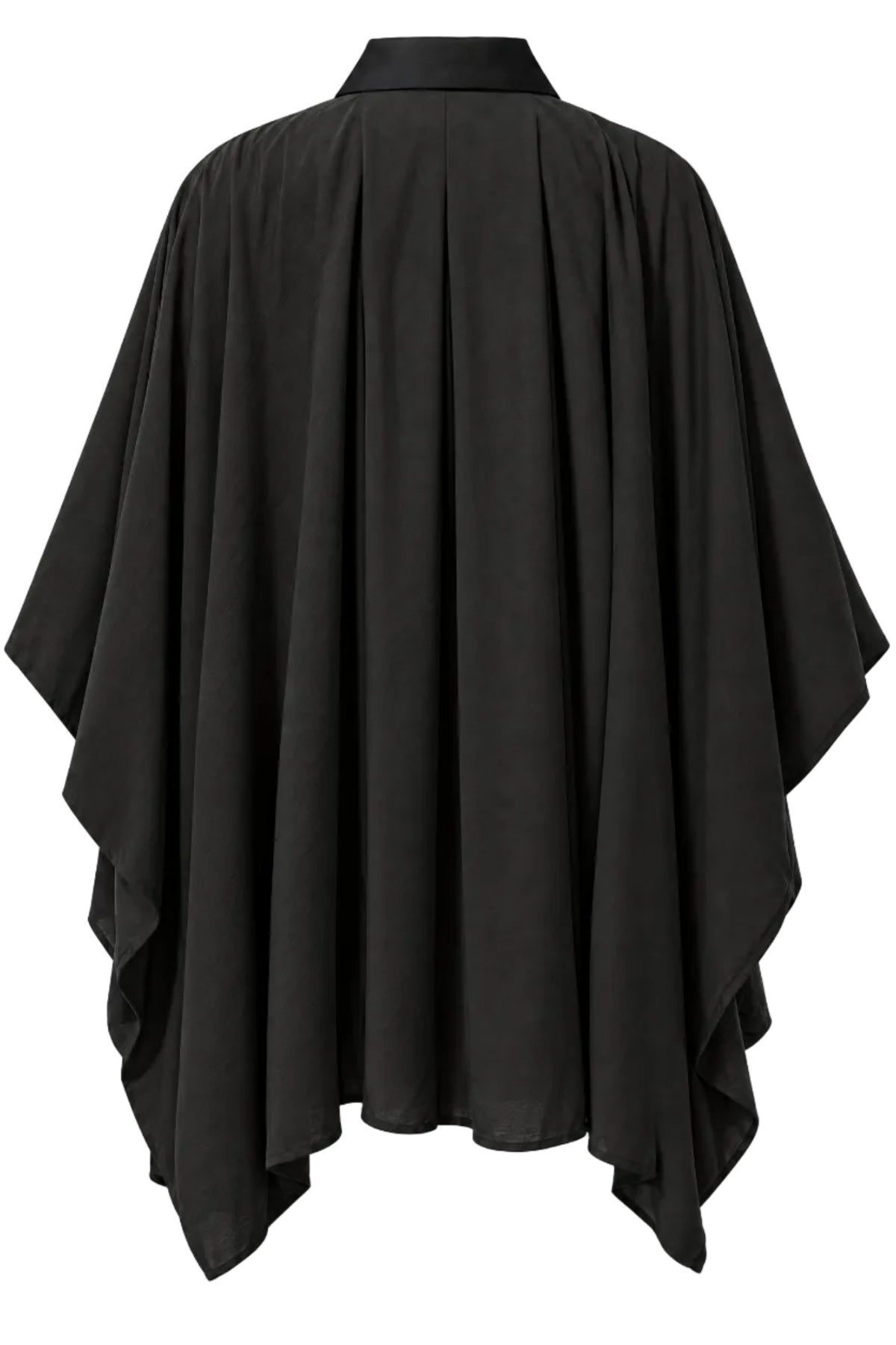 CAMICIA OVERSIZE IN SETA DI EUCALIPTO