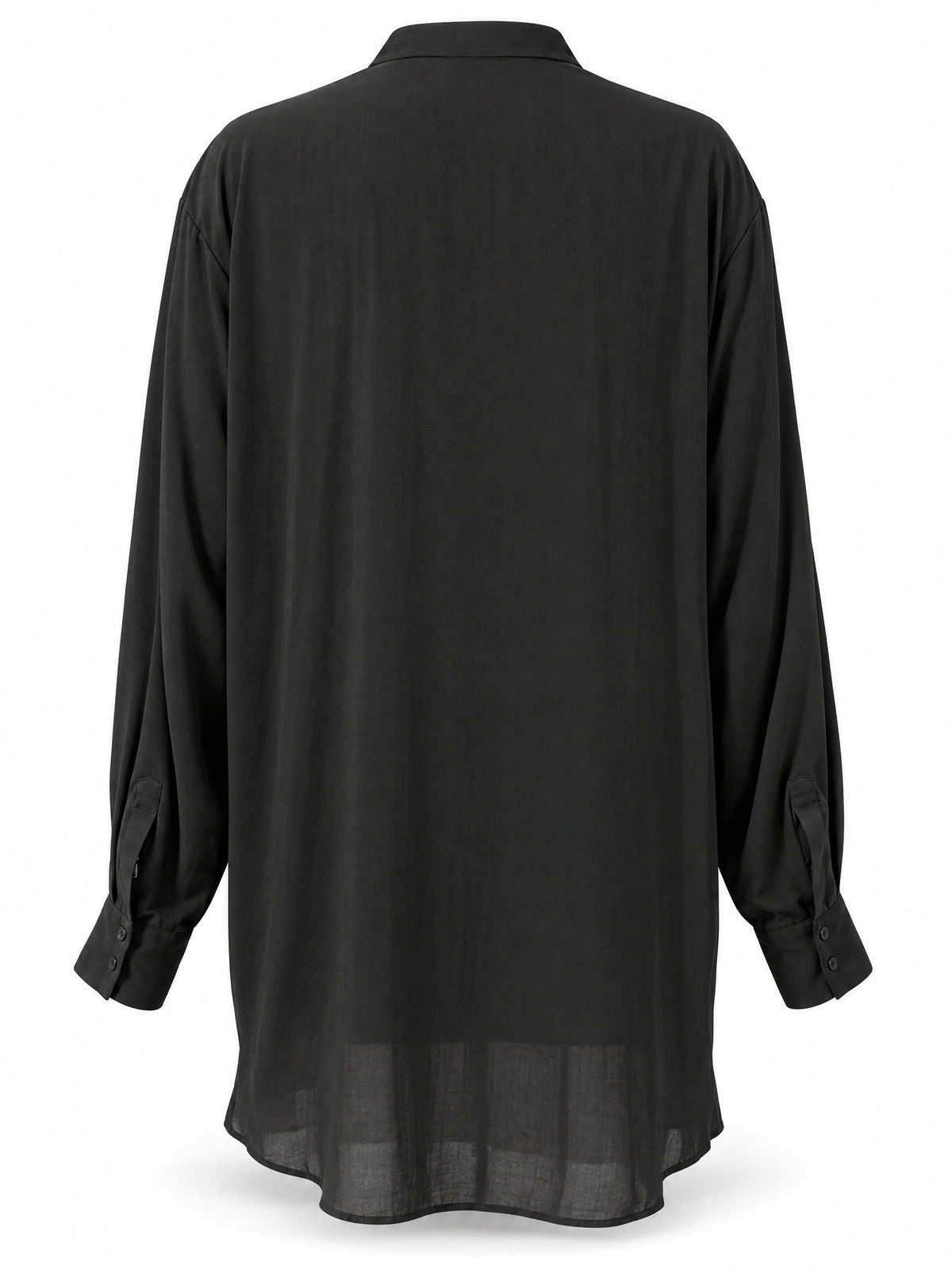 Camicia con sciarpa in eucalipto