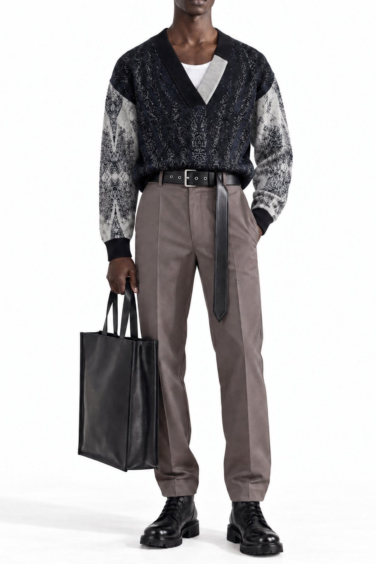 Whale Skin Organic Cotton Men's Jumper
