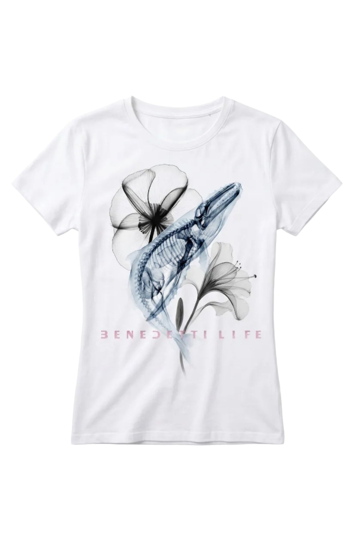 T-shirt in bambù da donna Whale