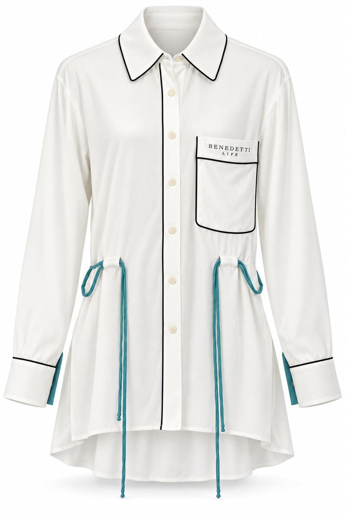 EUCALYPTUS SILK PYJAMA SHIRT