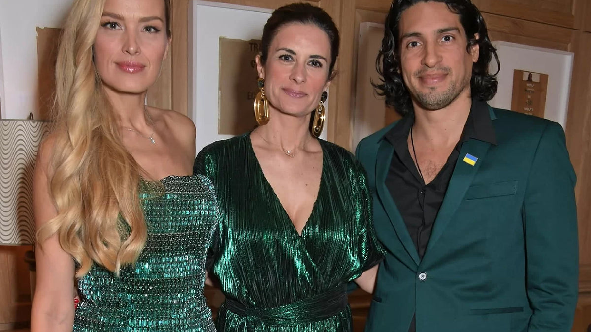 Benjamin Larretche at the Green Carpet Fashion Awards in benedetti.info organic suit