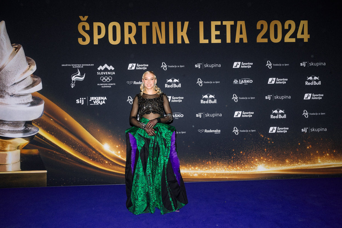 benedetti.info Dresses Janja Garnbret in Elegance and Purpose