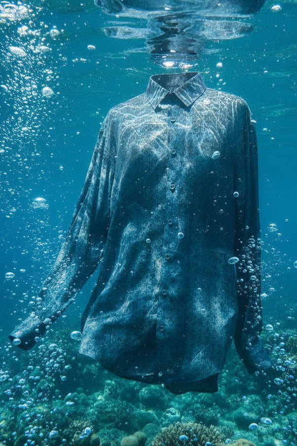 Maglietta Icosahedron Ocean UNISEX