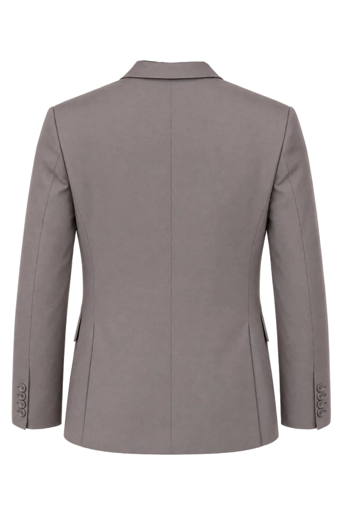 GREY SATIN ORGANIC COTTON JACKET