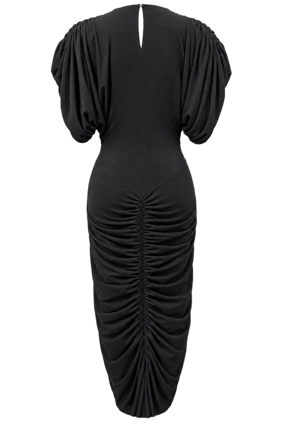 Abito in jersey color alghe Ocean Draped
