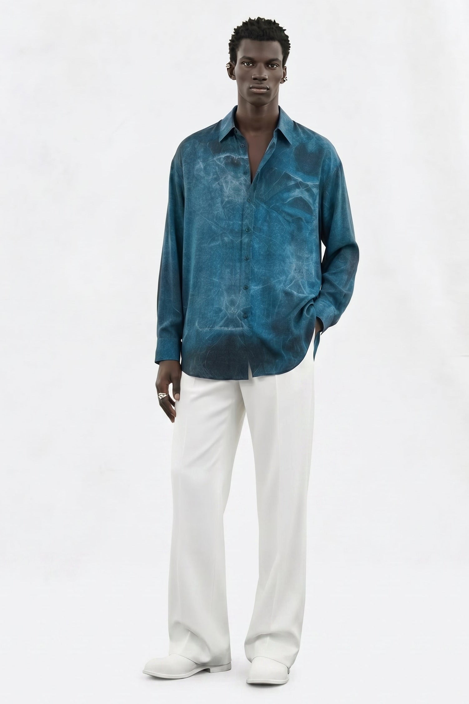 Maglietta Icosahedron Ocean UNISEX