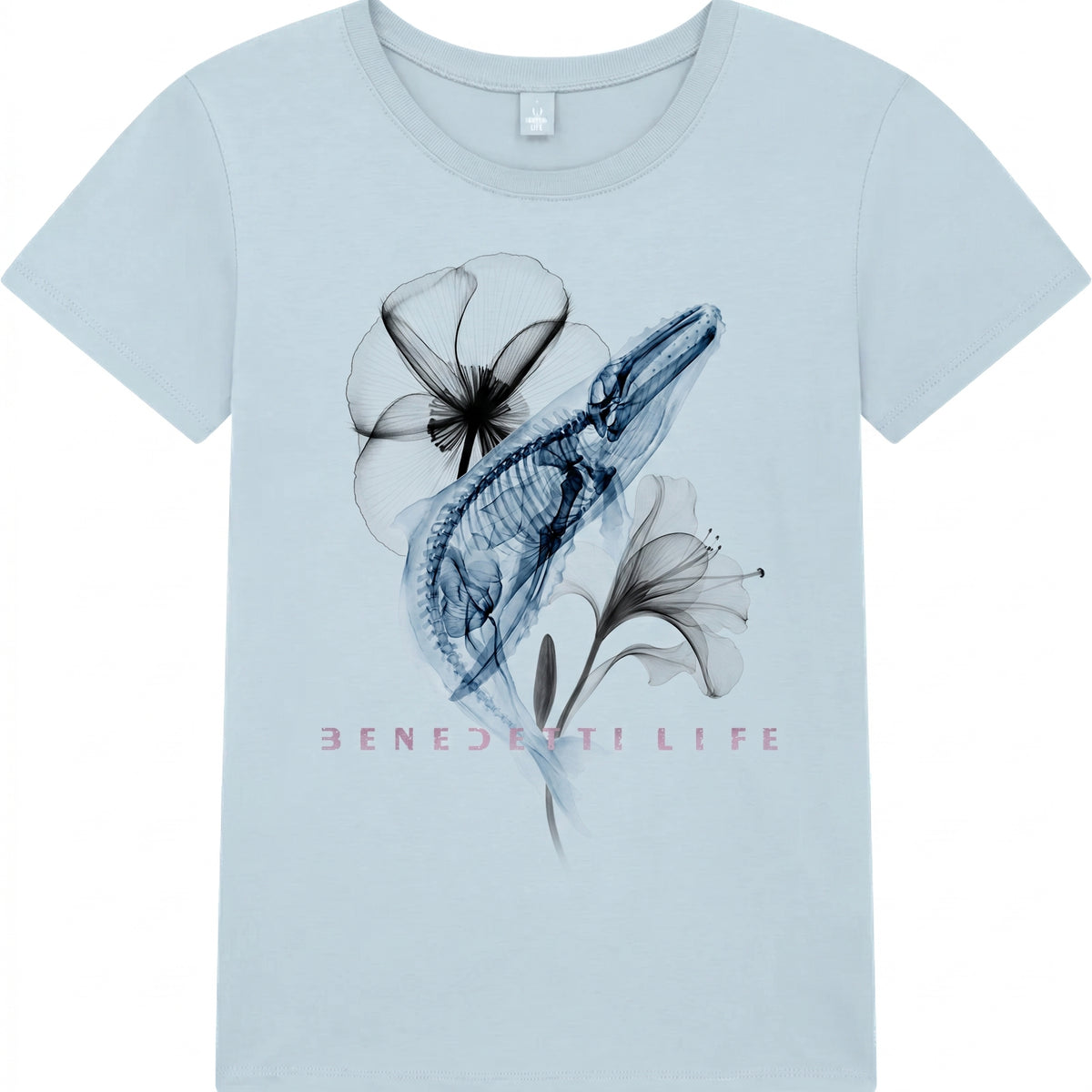 T-shirt in bambù da donna Whale