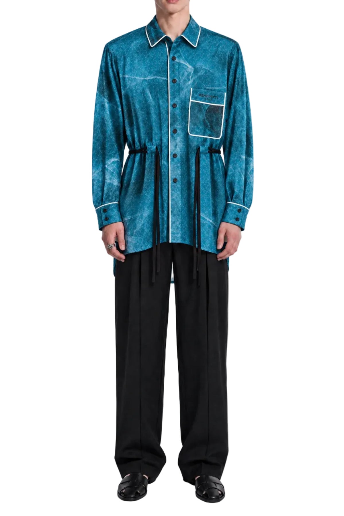 Camicia unisex Icosaedro Ocean